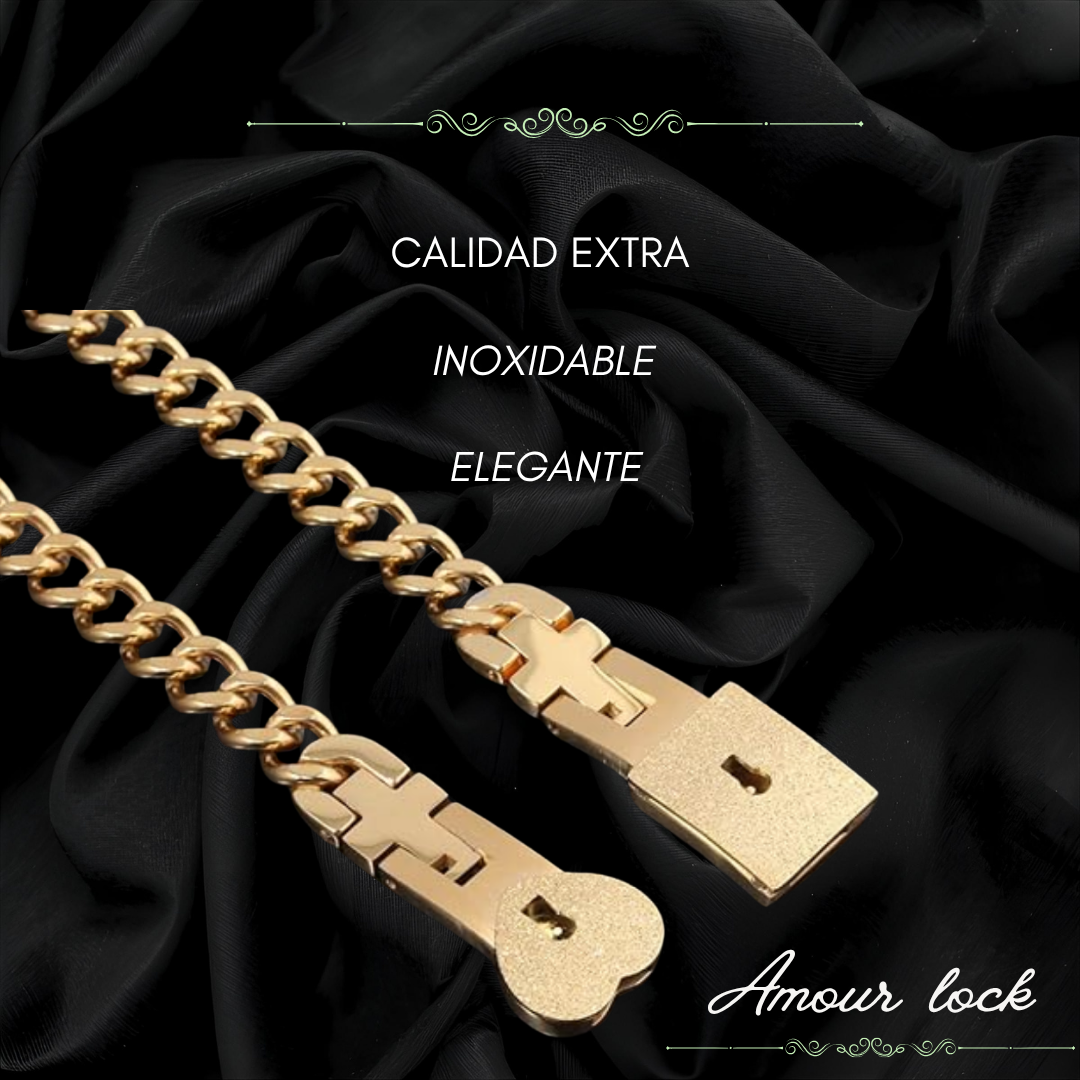 Juego de pulseras con llave para parejas