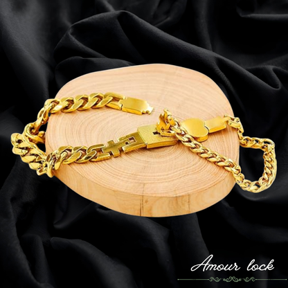 Juego de pulseras con llave para parejas