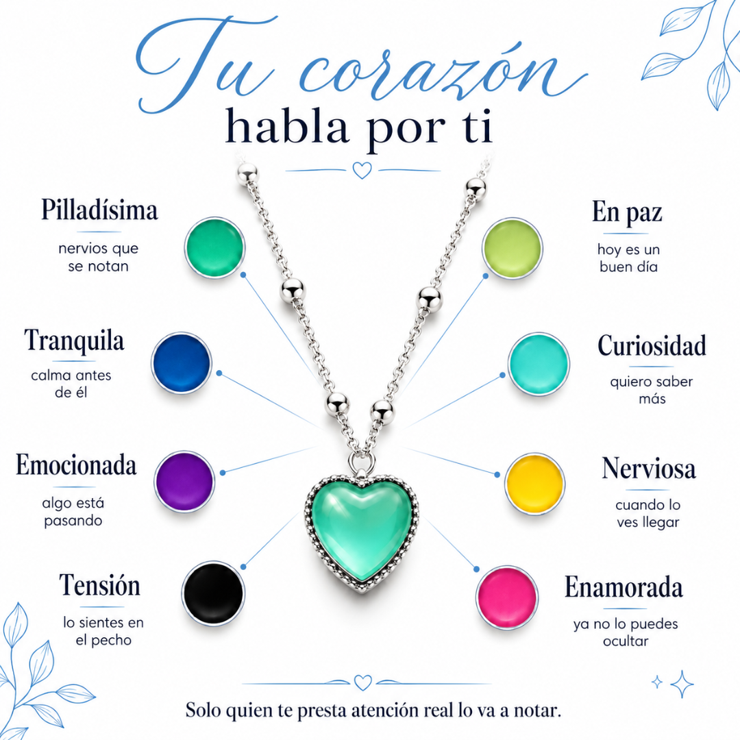 Aura Heart™ – Collar Termocromático