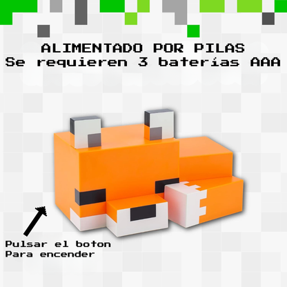 Lámpara de zorro nocturna